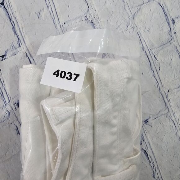 Banana Republic WOMENS SIZE 28 Jeans Skinny Denim White Low Rise Stretch - Picture 12 of 12